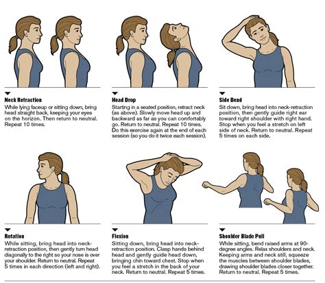 exercise  neck health  beauty tips