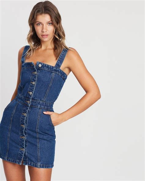 Denim Attire, Denim Dresses Online, Piercing, Womens Denim Dress, Denim ...