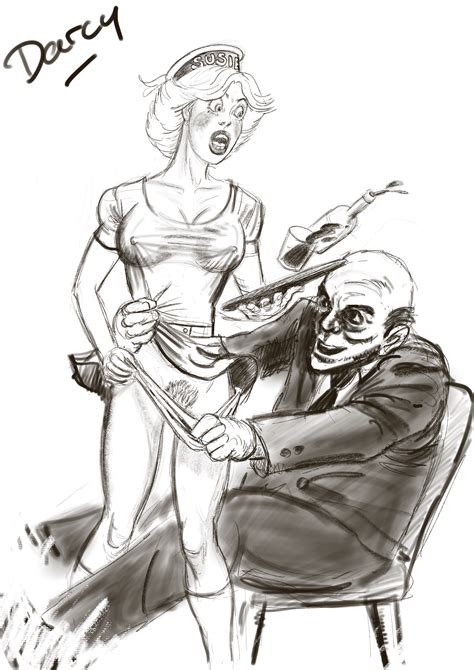 Original Spanking Art — Darcy 20: Poor Susie!