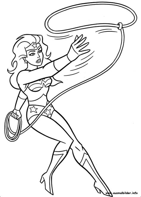Wonder Woman malvorlagen