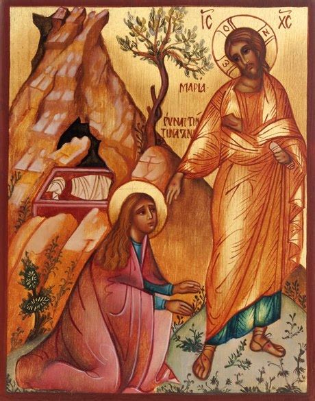 Мария Магдалина и воскресший Иисус Христос: Noli me tangere. Картины и ...