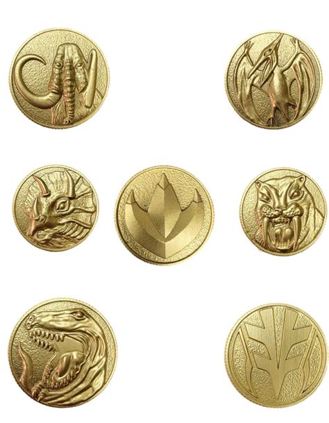 mmpr power coins etsy