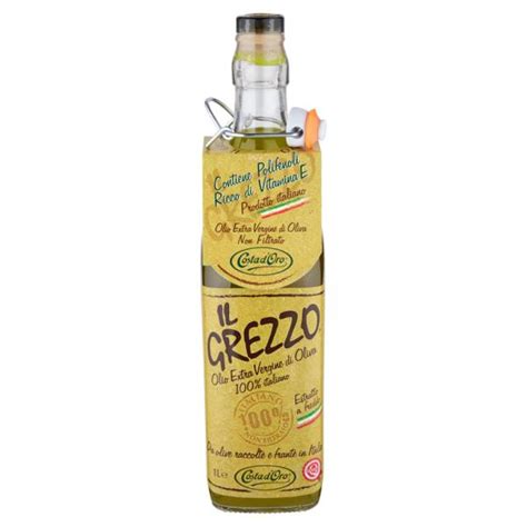 IL GREZZO EXTRA VIRGIN OLIVE OIL 100% ITALIAN 1Lt - Italy Food Shop