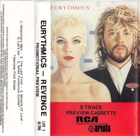 Eurythmics Revenge 25 : Day 21 Rare 5 Track Revenge Album Sampler ...