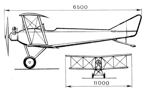 Biplane Drawing at PaintingValley.com | Explore collection of Biplane ...