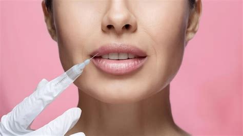 Premium Photo | Cosmetic botox injection in lips