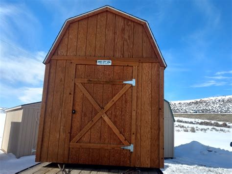 10' x 12' Loft Style wood shed with T-111 Siding. In Glenwood Springs ...