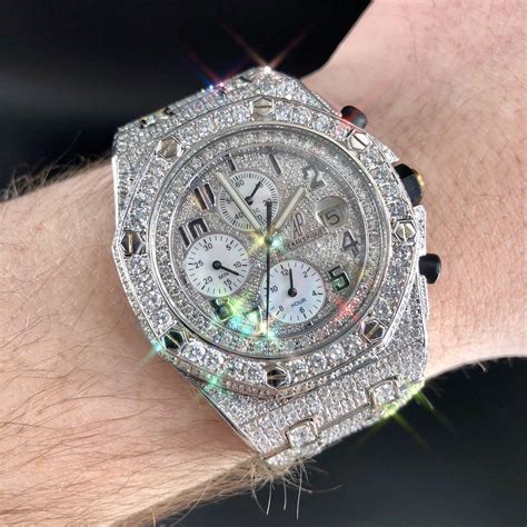 audemars piguet royal oak offshore iced  sale bellvalefarmscom
