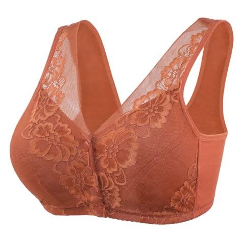 Xmarks Bras for Older Women with Sagging Breasts Back Support Front ...