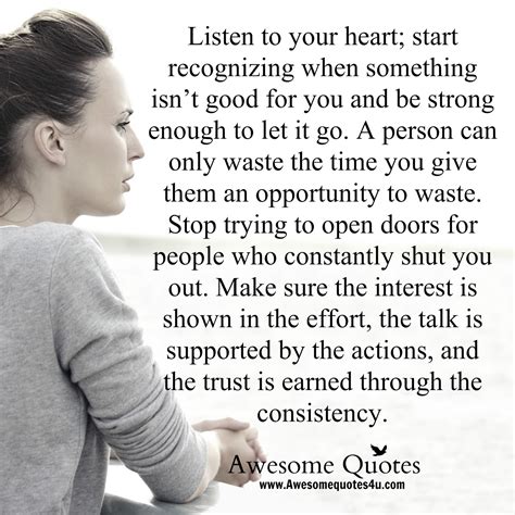 Awesome Quotes: Listen to Your Heart