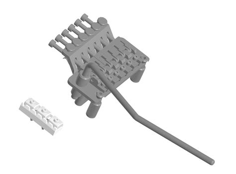 «Запирающаяся» система Floyd Rose - Чертежи, 3D Модели, Проекты ...