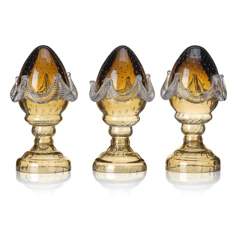 Anna Berglund, Anna Berglund, a set of three glass sculptures 'Glass