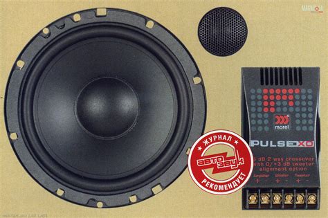 Хроники Магнитолы - Компонентная акустика 6,5" Morel Pulse 6 1/2 ...