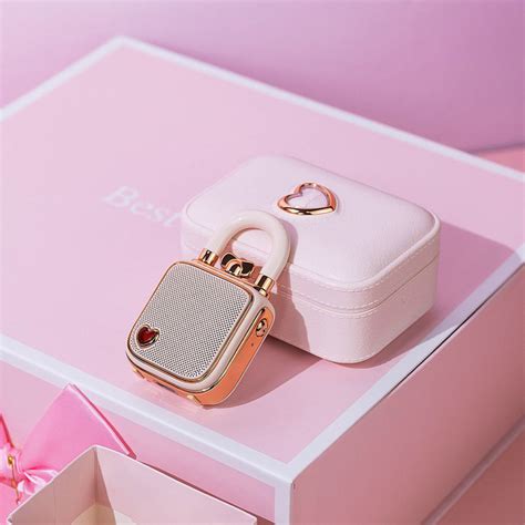 Портативная колонка Divoom LoveLock, розовая купить в интернет-магазине ...