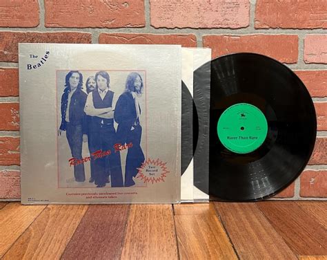 beatles rarer  rare vinyl record album double lp   shrink