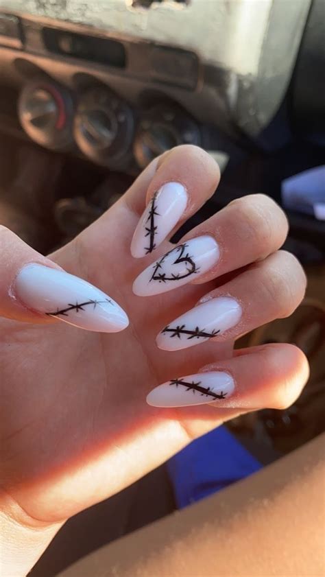 Be careful:) | Hippie nails, Manicure, Punk nails