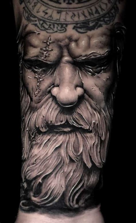Odin Tattoos: Meanings, Symbols, Tattoo Designs & Ideas