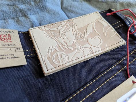Naked and Famous x JoJo's Bizarre Adventure Josuke Jeans : r/rawdenim