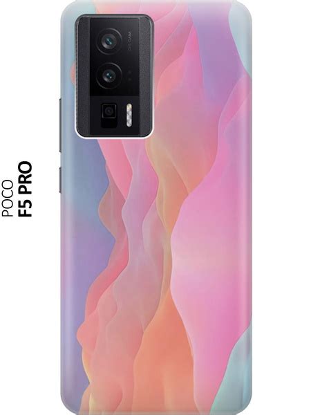 Силиконовый чехол Розовая дымка на Poco F5 Pro / Поко Ф5 Про - купить с ...