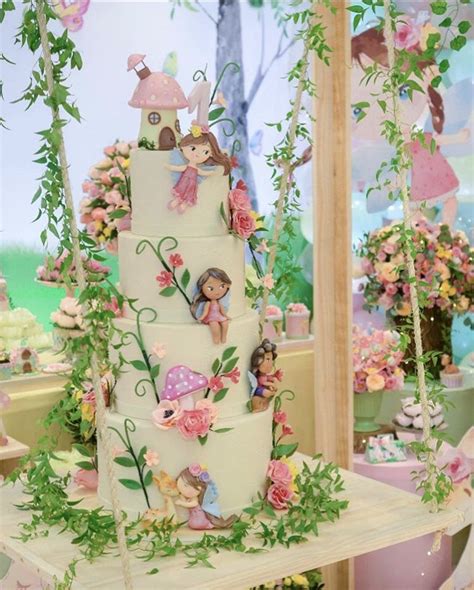 Festa Tema Fadas Simples - Decoração de festa infantil tema tinker bell – com as suas amigas fadas ...