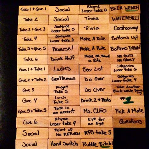 Jenga As A Drinking Game 3
