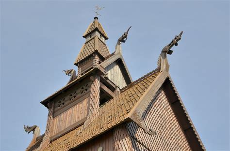Roof of the Stave Church | The Hjemkomst Center in Moorhead … | Flickr