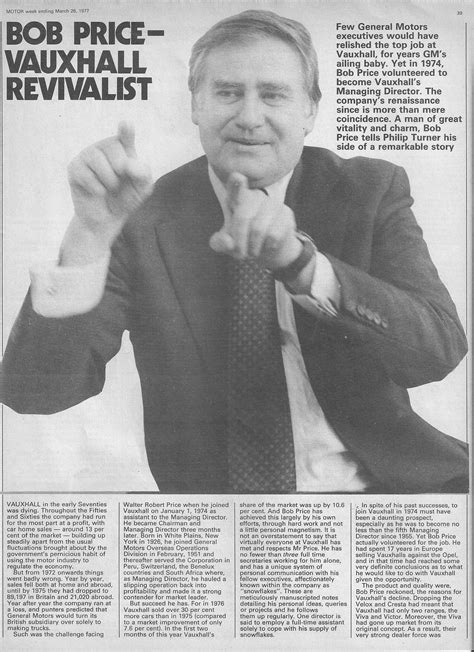 Vauxhall - Management interviews