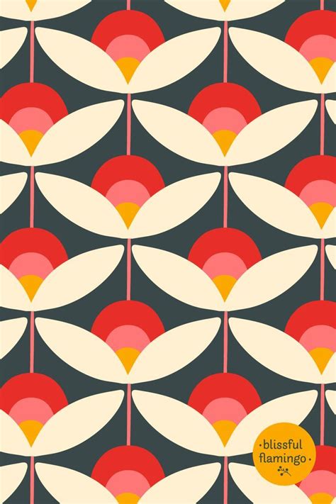 retro floral pattern retro floral design retro floral fabric