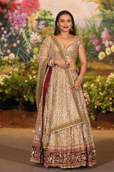 Rani Mukerji at Sonam Kapoor and Anand Ahuja's Wedding Reception on 8th May 2018 / Rani ...