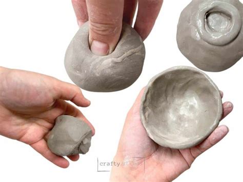 12 Easy Clay Pinch Pot Ideas For Creative Kids - Crafty Art Ideas