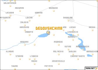 Dedovshchina (Belarus) map - nona.net