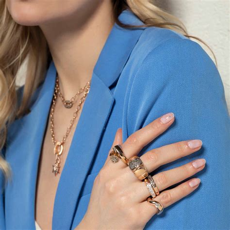 Dulcina Diamond Pinky Ring - Celebrity Jewellers