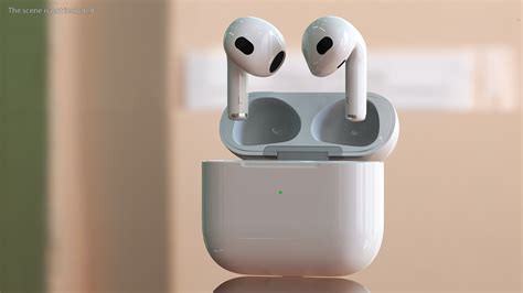 Apple AirPods 3 with Case 3D Model $39 - .3ds .blend .c4d .fbx .max .ma ...