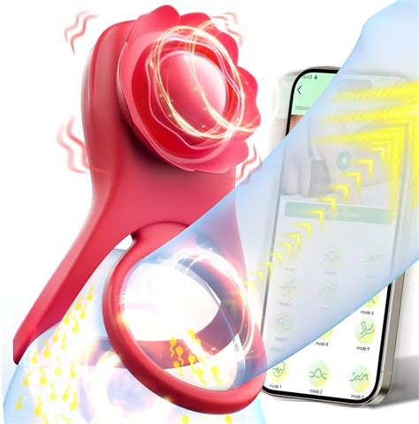 Amazon.com: Vibrating Cock Ring Penis Ring, Male Female Sex Toys for