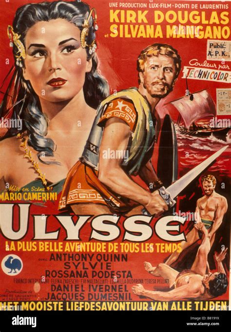 ulysses year  italy usa kirk douglas silvana mangano director