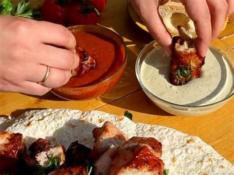 Соус для шашлыка - рецепты из томатной пасты 🍅 и белый соус