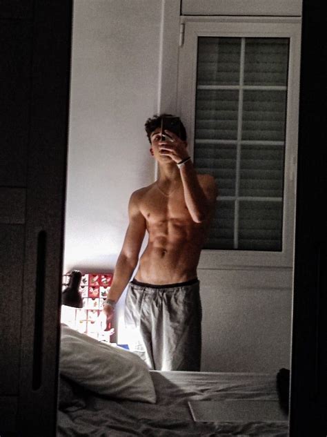 bed cute blonde guys abs boys shirtless men