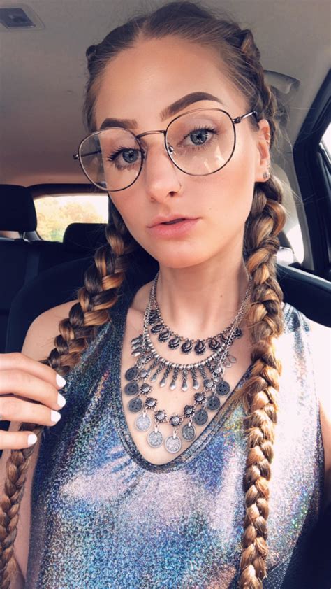 Glasses & braids : r/GirlswithGlasses