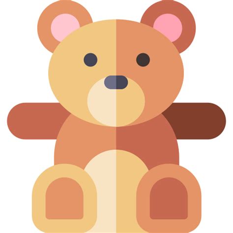 Bear Basic Rounded Flat icon