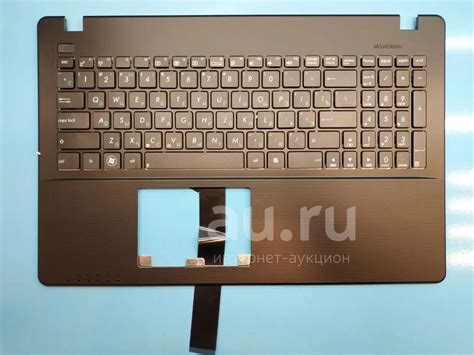 Нижняя часть корпуса, топкейс, панель с клавиатурой для ноутбука Asus ...