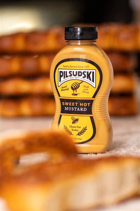 Sweet Hot Mustard with Honey - Gourmet Small Batch Condiment