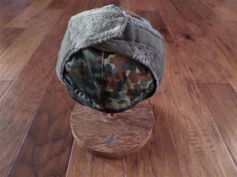 GENUINE GERMAN MILITARY FLECTARN CAMOUFLAGE WINTER CA… - Gem