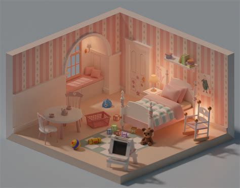 ArtStation - Boo's room from Monsters Inc.