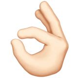 👌🏻 OK Hand Sign: Light Skin Tone Emoji