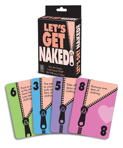Let's Get Naked Adult Party Game - Etsy