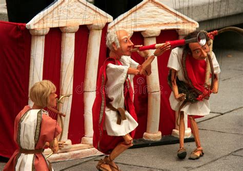 Puppeteer show stock image. Image of toys, toga, entertainment - 25919761