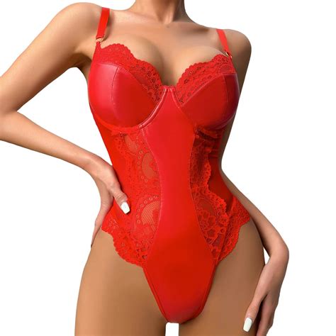 Midwennn Women Fashion Leather Mesh Patchwork Jumpsuit Sexy Buckle