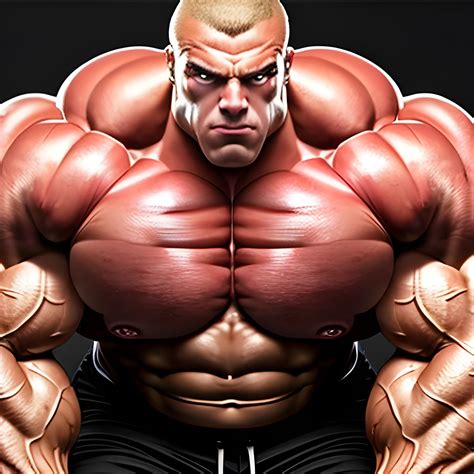 3-meters, muscle morph, 3000 lbs bodybuilder, gigantic 300 inch