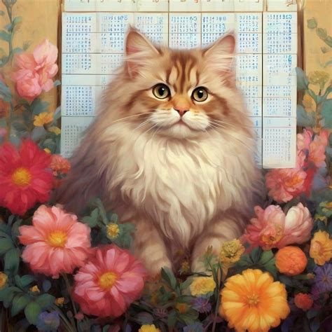 Создать мем "календарь с кошками, котик, календарь листовой" - Картинки ...