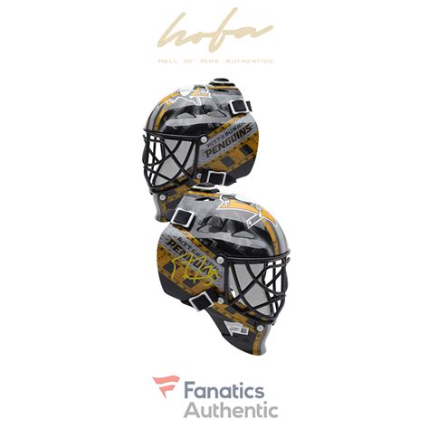 Marc-Andre Fleury Pittsburgh Penguins Autographed Mini Goalie Mask ...